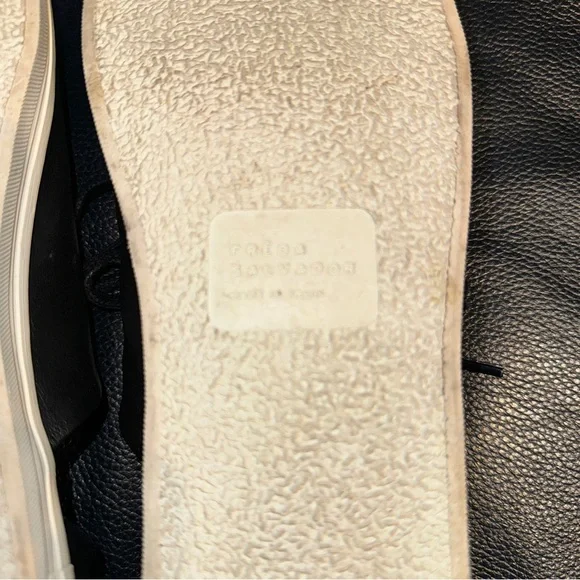 Freda Salvador Eda D’Orsay black leather sneakers - Picture 11 of 15